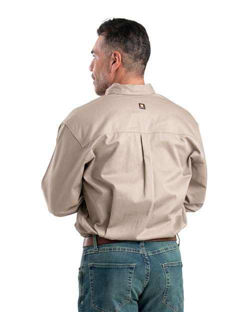 Men's Tall Flame-Resistant Button Down Work Shirt