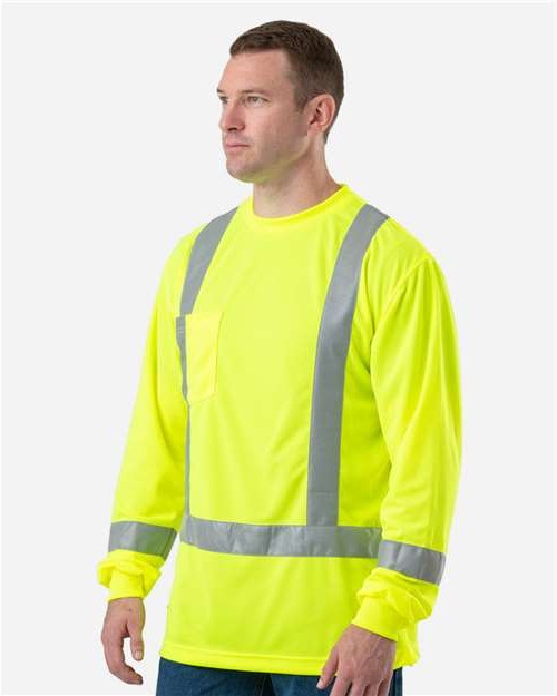 Men's Tall Hi-Vis Class 3 Performance T-Shirt