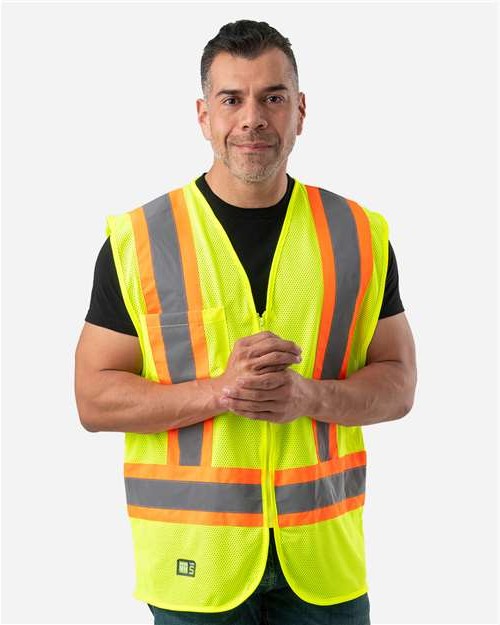 Men's Hi-Vis Class 2 Multi-Color Vest