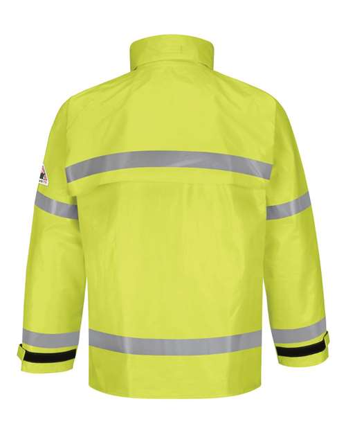 Men's Hi-Visibility Flame-Resistant Rain Jacket
