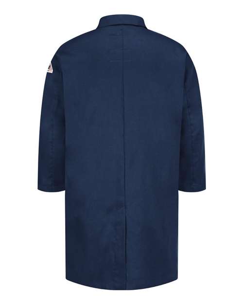 Men's Concealed Snap Front Lab Coat - EXCEL FR® ComforTouch® - 6 oz.