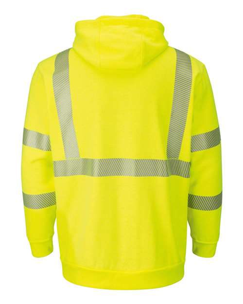 Men's Hi-Visibility Hooded Sweatshirt