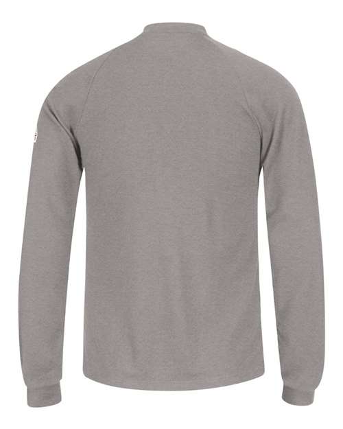 Men's Long Sleeve Henley Shirt- CoolTouch®2