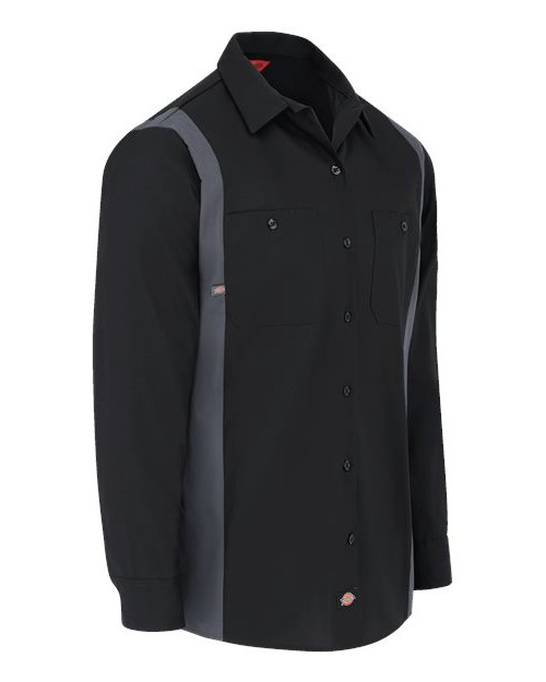 Men's Industrial Colorblocked Long Sleeve Shirt