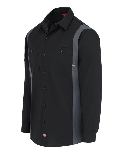 Men's Industrial Colorblocked Long Sleeve Shirt