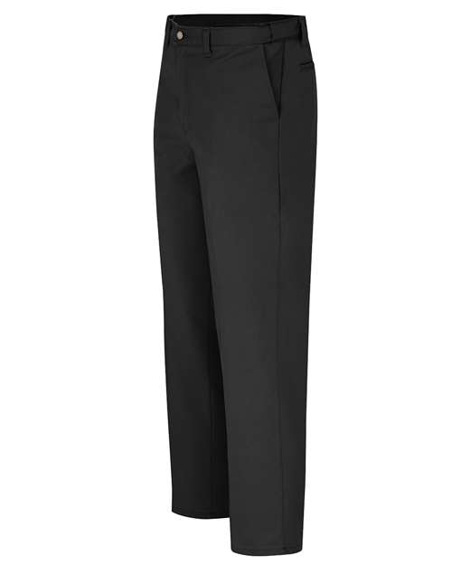 Men's Premium Industrial Flat Front Comfort Waist Pants