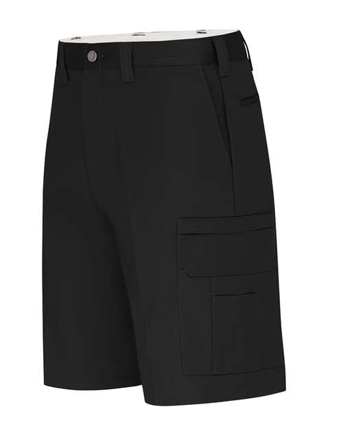 Men's Extended Sizes 11" Industrial Cotton Cargo Shorts