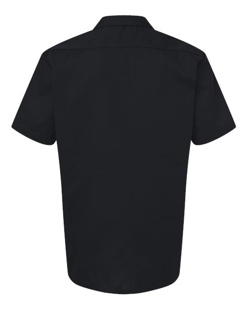 Men's Tall Industrial Short Sleeve Work Shirt
