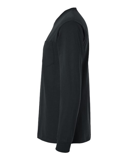 Unisex Ultra Cotton® Long Sleeve Pocket T-Shirt
