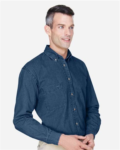 Men's Tall Denim Shirt