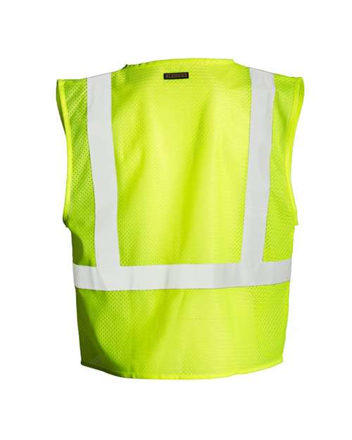 Unisex 4 Pocket Hook-and-Loop Mesh Vest