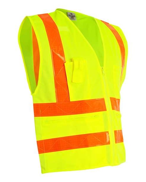 Unisex Prismatic Hydrowick-Lite Multi Zipper Vest