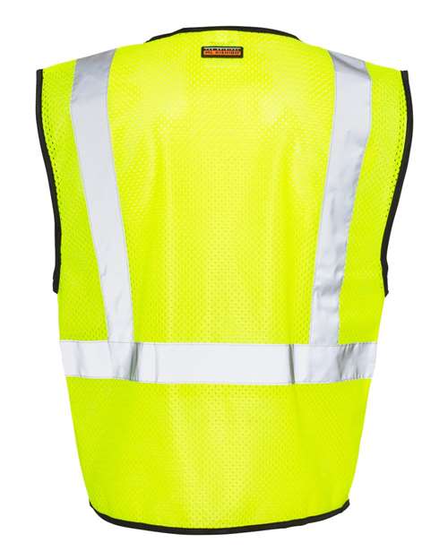 Unisex Double-Pocket Zippered Economy Class 2  Vest