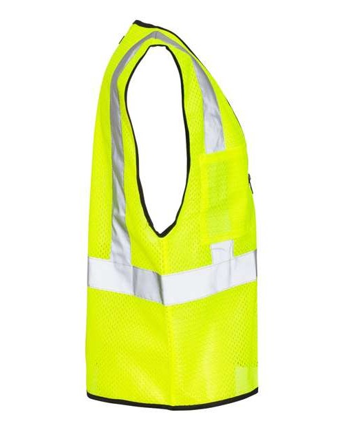 Unisex Double-Pocket Zippered Economy Class 2  Vest