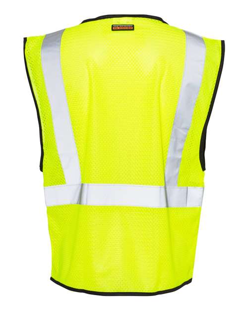 Unisex Zippered Mesh Economy Class 2 Vest