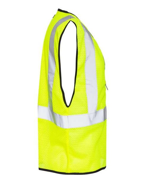 Unisex Zippered Mesh Economy Class 2 Vest