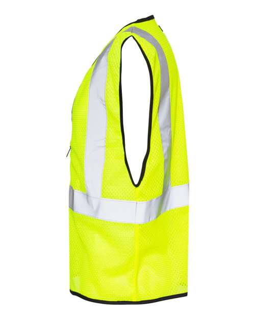 Unisex Zippered Mesh Economy Class 2 Vest