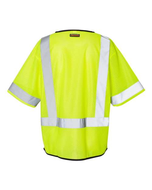 Unisex Economy Single Pocket Zipper Vest