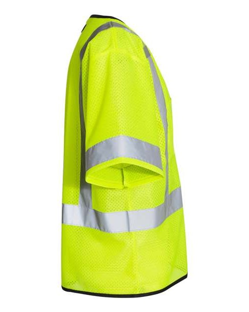 Unisex Economy Single Pocket Zipper Vest