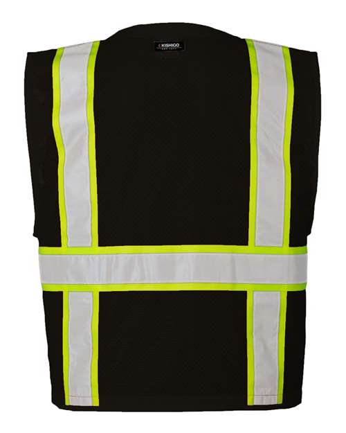 Unisex EV Series® Enhanced Visibility Multi-Pocket Mesh Vest