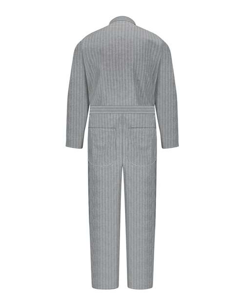 Men's Button-Front Cotton Coverall