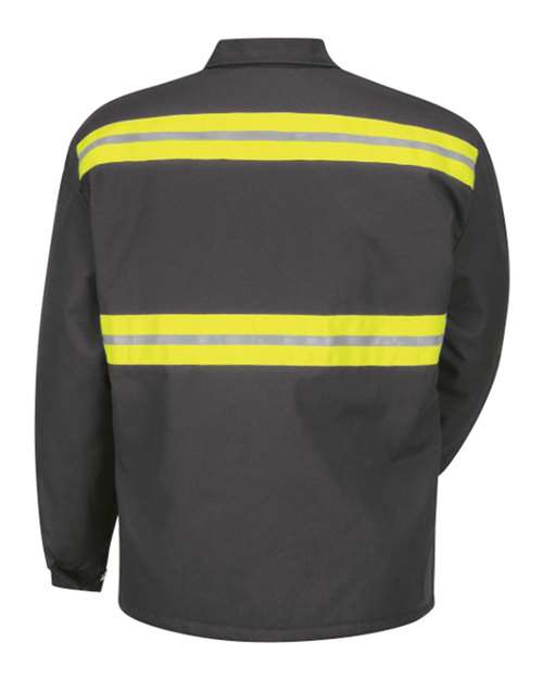 Men's Tall Enhanced Visibility Perma-Lined Panel Jacket