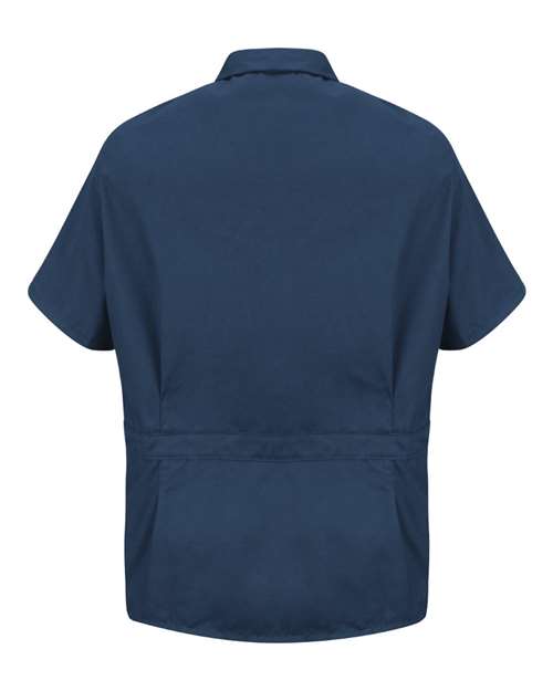 Unisex Zip-Front Smock