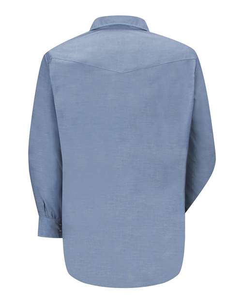 Men's Deluxe Western Style Long Sleeve Shirt