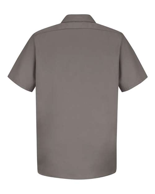 Men's Tall Cotton Short Sleeve Uniform Shirt