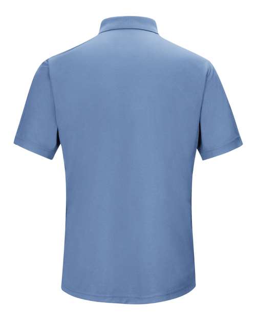 Men's Performance Knit Gripper-Front Polo