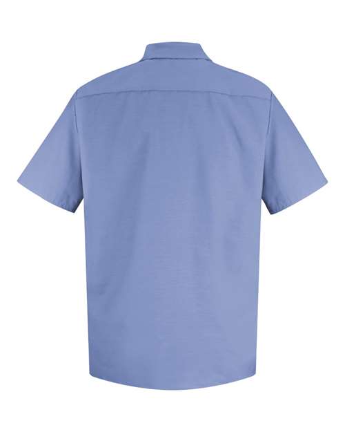 Men's Specialized Short Sleeve Pocketless Work Shirt