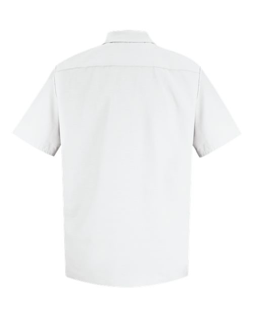 Men's Tall Specialized Short Sleeve Pocketless Work Shirt