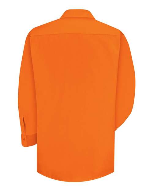 Men's Enhanced Visibility Long Sleeve Work Shirt