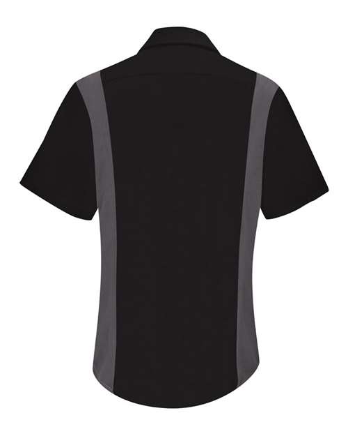 Women's Performance Plus Short Sleeve Shop Shirt with Oilblok Technology